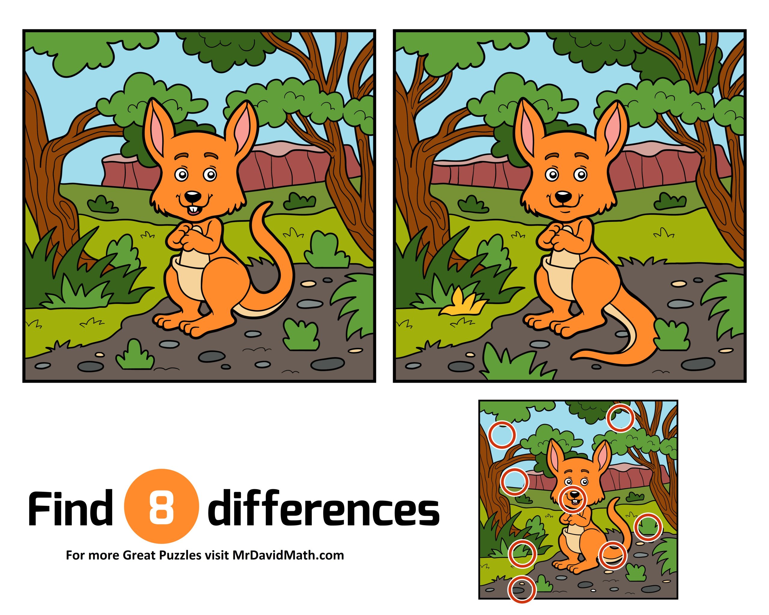 Spot the difference Medium – Mr David Math