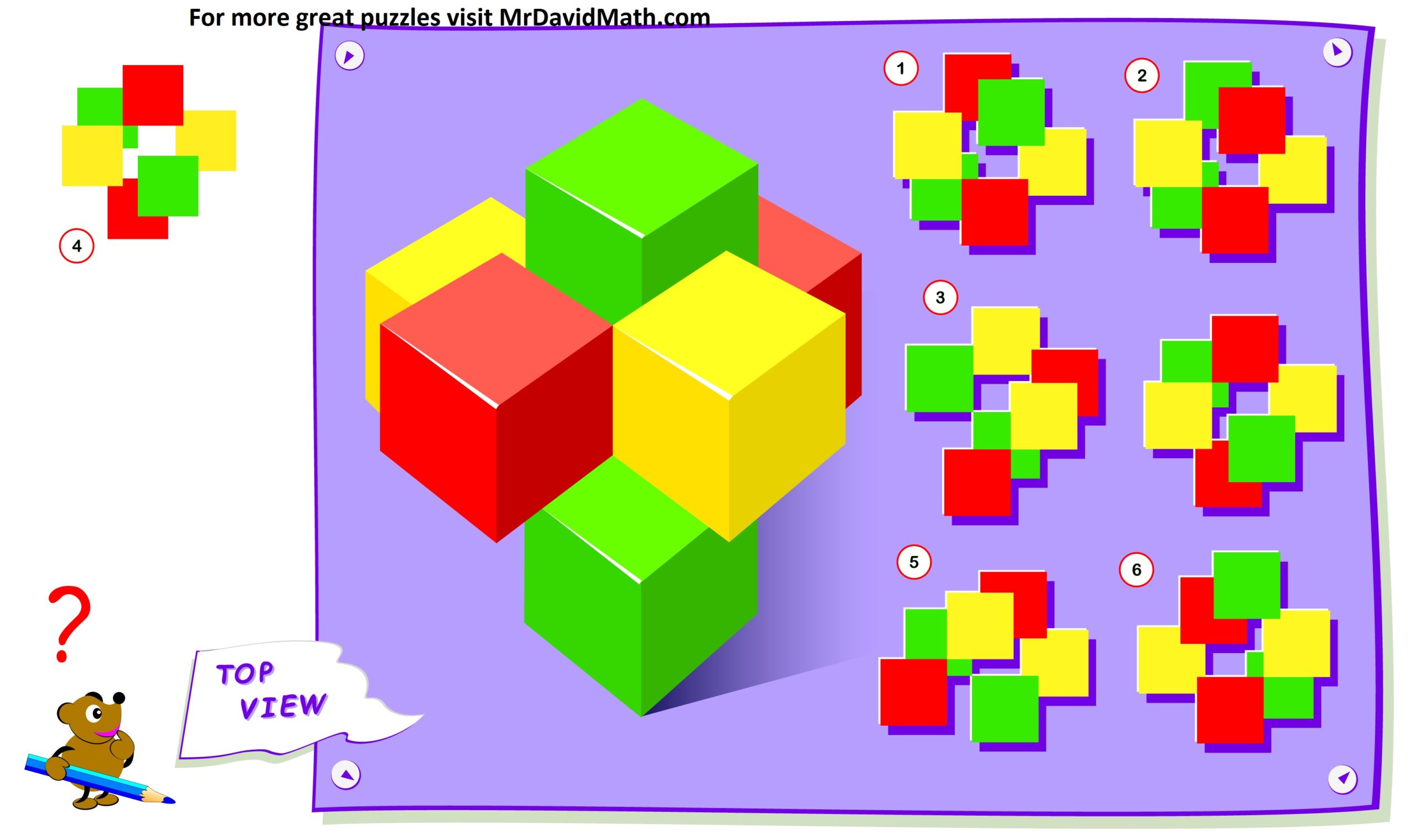 Top view geometry mr david math