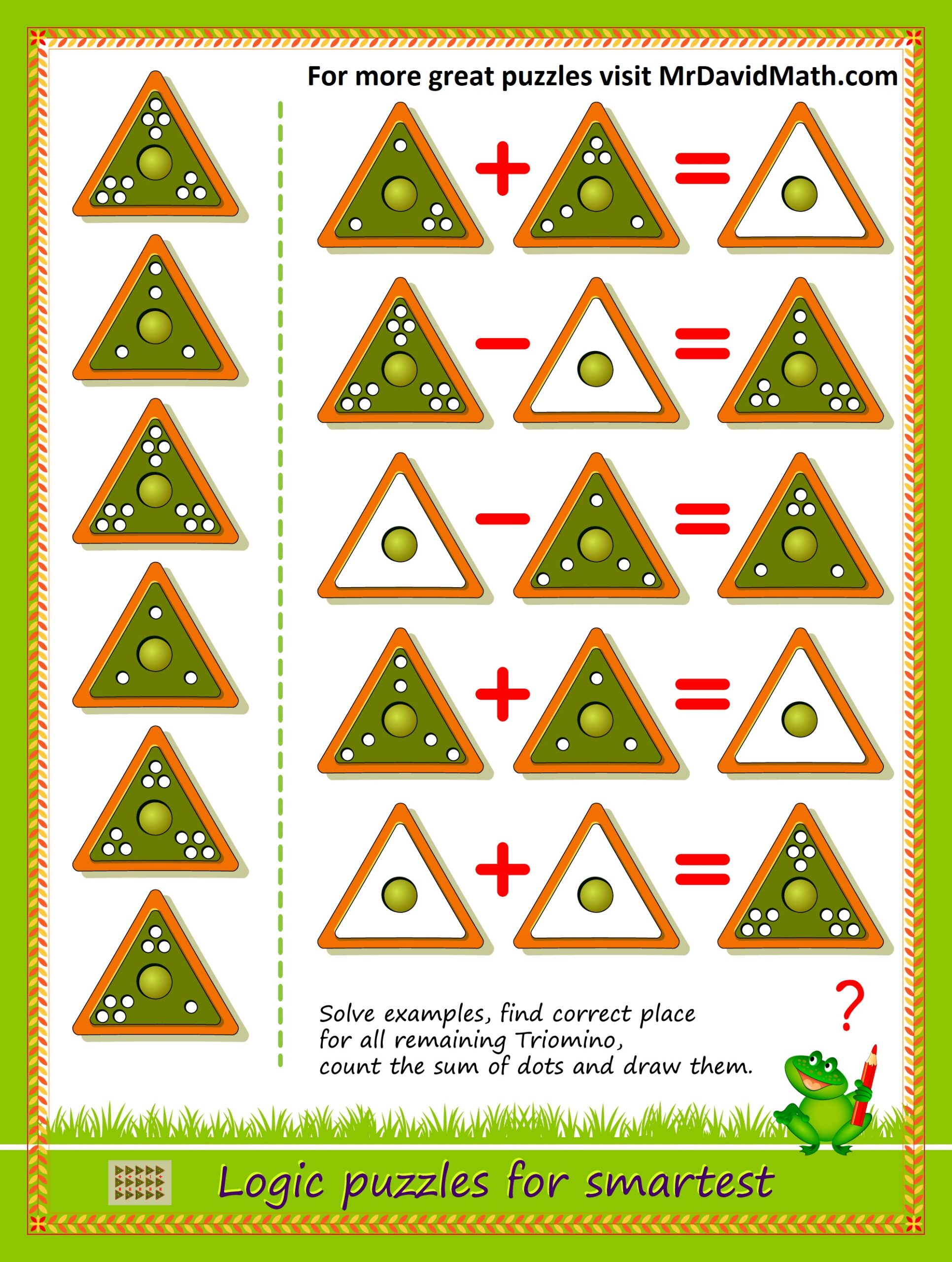 Math Puzzle (Hard) – Mr David Math